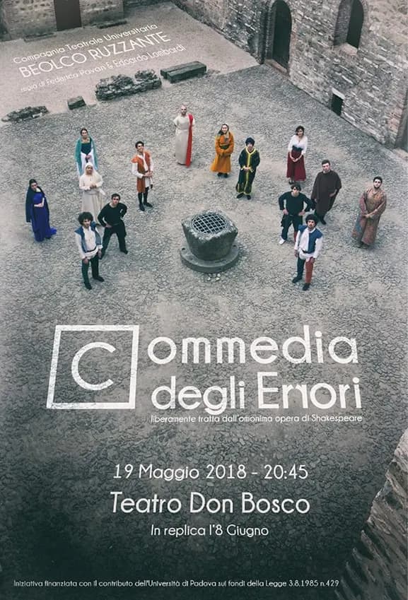 Locandina di La commedia degli errori