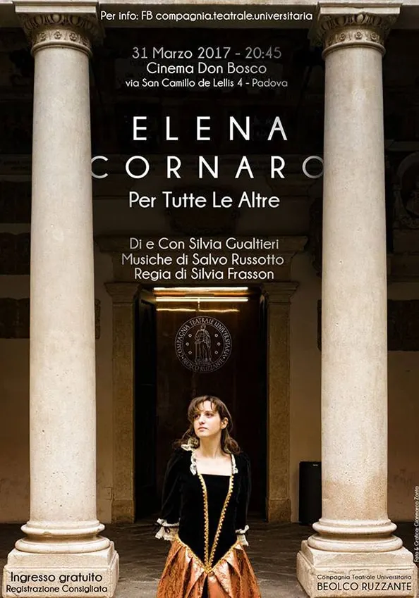 Locandina di Elena Cornaro, per tutte le altre