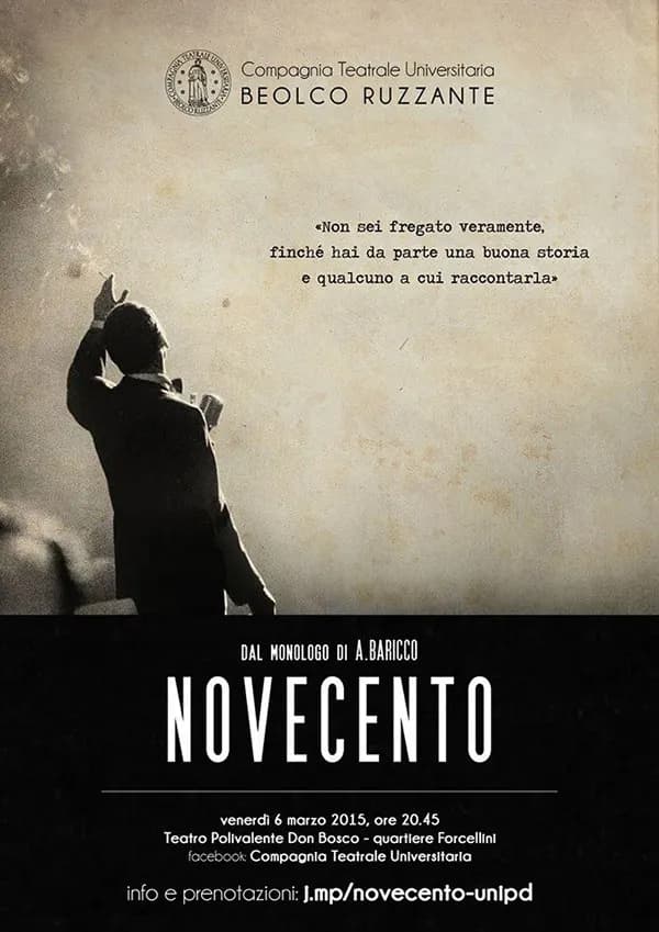 Locandina di Novecento