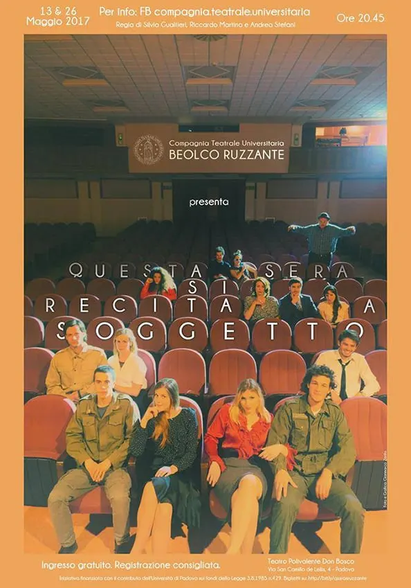 Locandina di Questa sera si recita a soggetto
